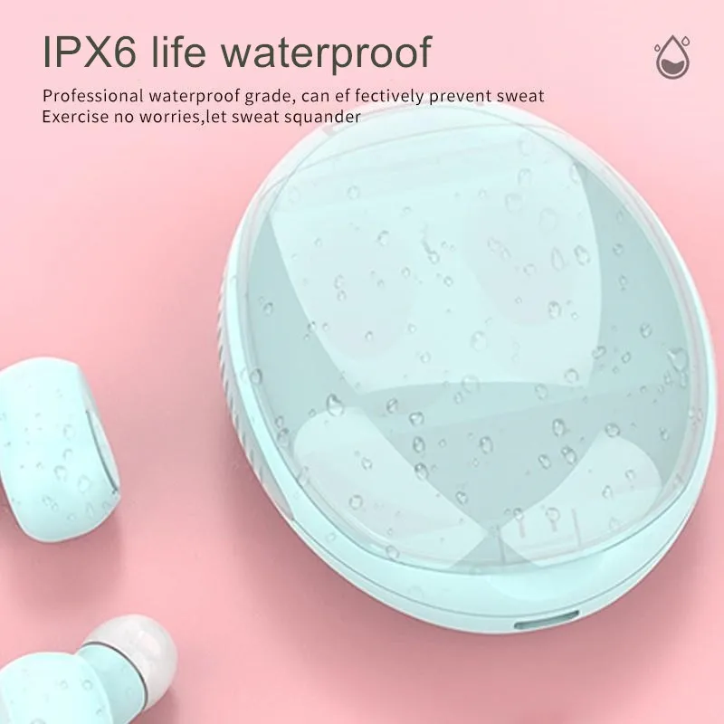 Aoogoor L30 TWS Wireless Earphones Stereo in Earbuds Sports Waterproof Power Digital Display Bluetooth 5 0