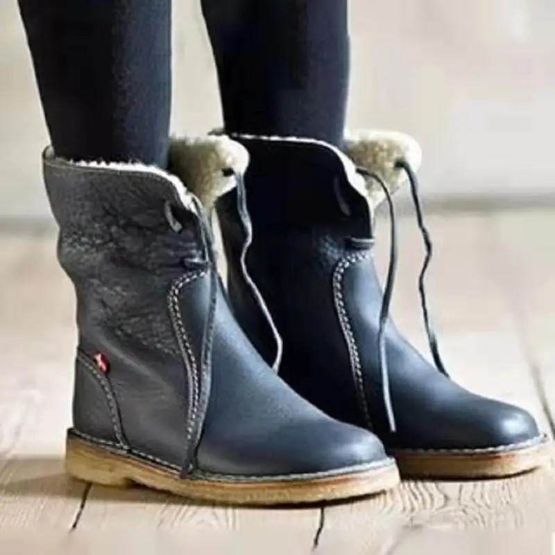Женские ковбойские ботильоны для женщин с вышивкой Botas Mujer ботинки на танкетке и