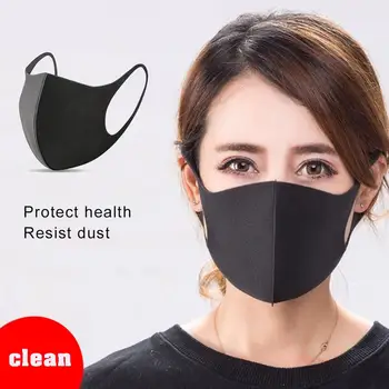 

Cotton Cute PM2.5 Washable Mouth Mask Anti Haze Dust Mask Nose Filter Windproof Face Mouth Muffle Flu Fabric Cloth Respirator