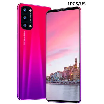 

Reno4 Pro Smartphone 5.8 Inch Smartphone 512M+4G 3D Glass Plated Back Cover High Definition Rear Camera Red