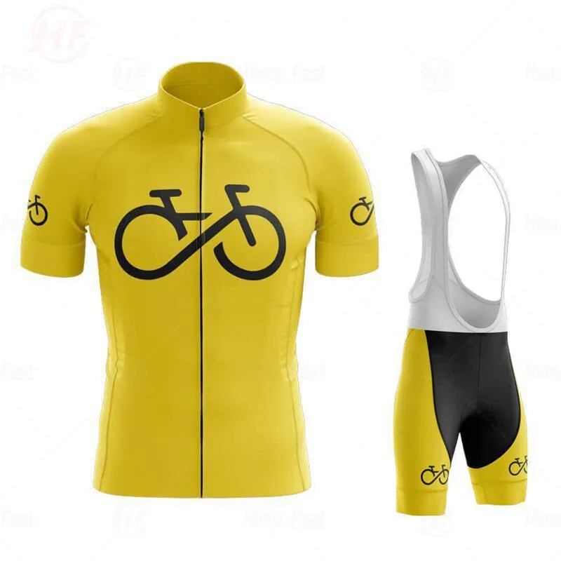 New 2020 Ropa Ciclismo Hombre Men's Cycling Clothing19D GEL Short Sleeve Suit Mountain Bike Wear Quick-drying Breathable | Спорт и