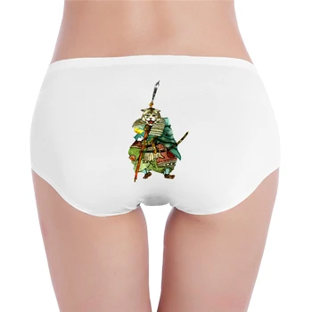 

Samurai Cats Print Ladies low waist underwear