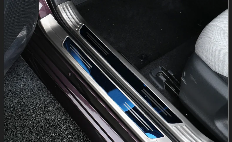 Lsrtw2017 для Toyota Corolla E210 Автомобильная Накладка для дверного порога с защитой от царапин, аксессуары для интерьера