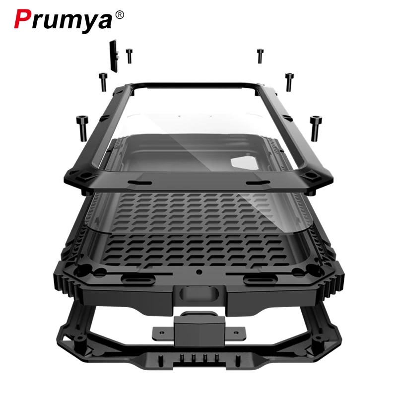 

For Samsung Note 10 Heavy Duty Protection Doom armor Metal Phone Case Shockproof Dustproof Cover For Samsung Note 10 Pro Note 10