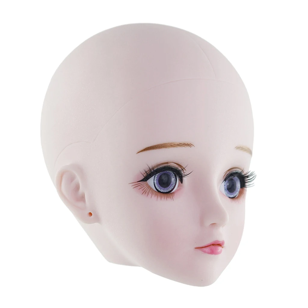 Puppenkopf Gesicht Form Frontplatte Kugelgelenk Puppen 1/3 BJD Körperteile DIY 