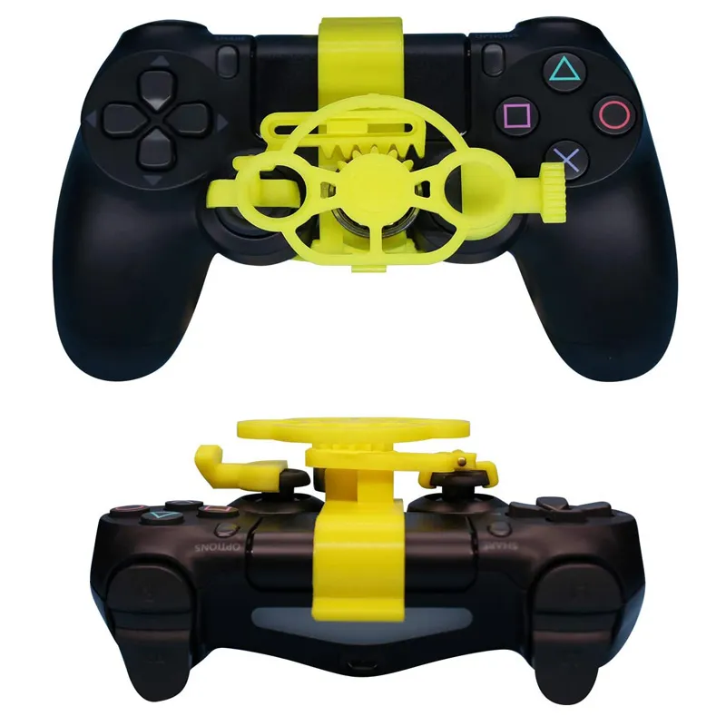 Ps4 Enhanced Gaming Racing Wheel , 3d Printed Mini Steering Wheel Add On  For The Playstation 4 Ps4 Dualshock 4 Controller - Accessories - AliExpress