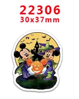 22306 30 шт hollaween характер плоское украшение из смолы PR 22265 - Цвет: 22306