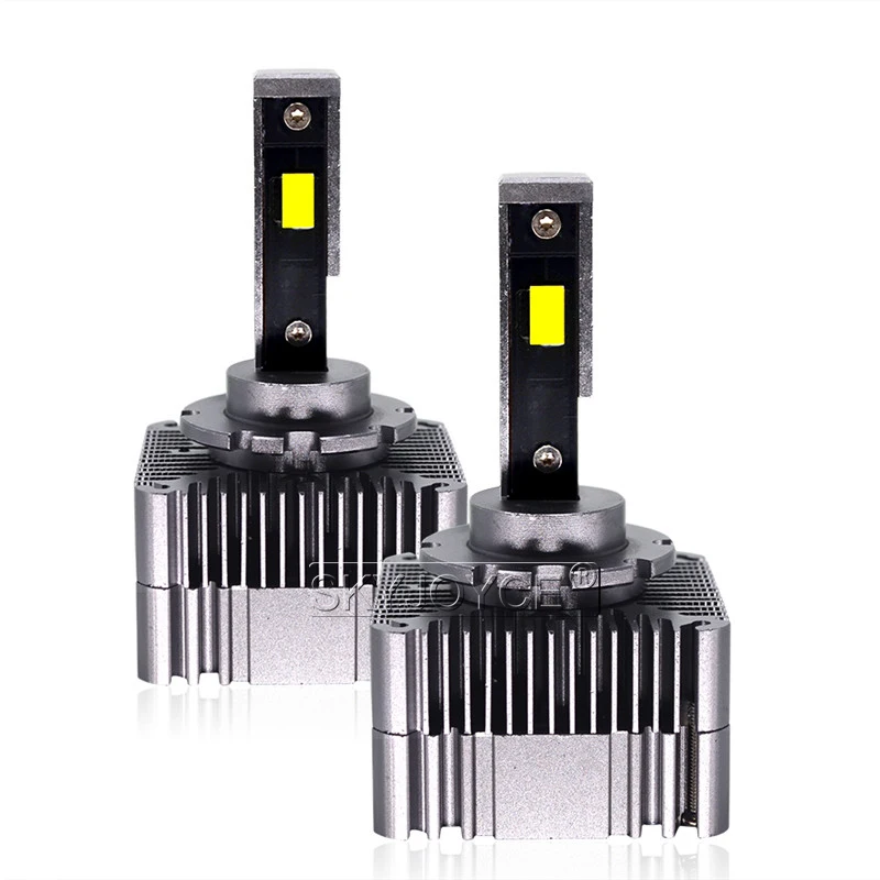 SKYJOYCE 245W High Bright Car LED D1S D2S D3S D4S D5S D8S Auto LED Headlamp Bulbs 6000K 90W 10000LM Error Free LED Car Lights (4)