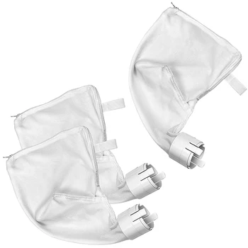 

3 Packs of Swimming Pool Cleaning Bags, Suitable for Exchangeable Polaris 360 and 380 Swimming Pool Cleaning Bags