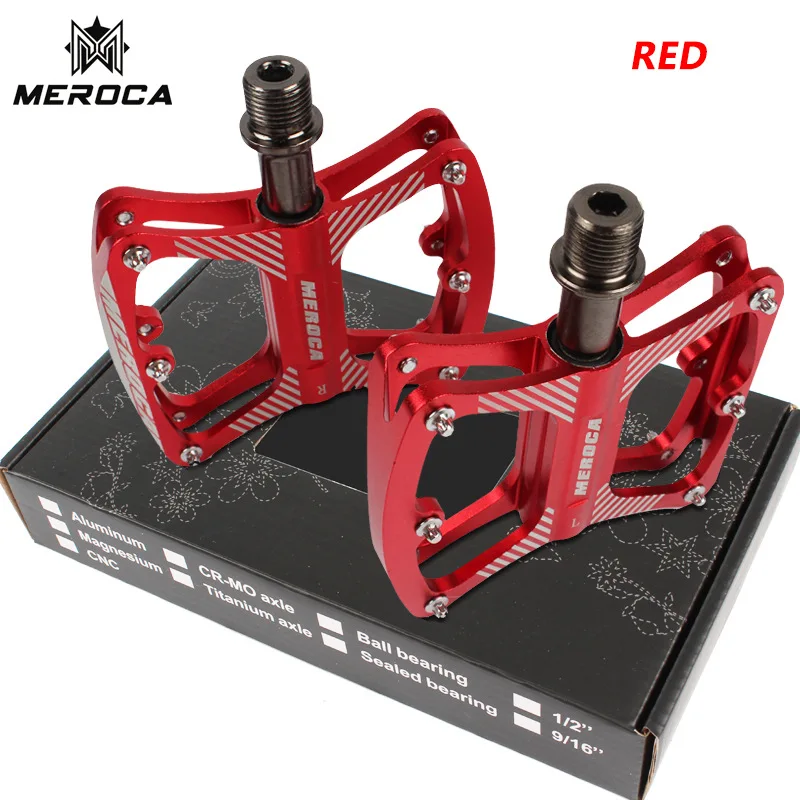 Педаль для дорожного велосипеда MEROCA X0 нескользящая Ультралегкая CNC запчасти