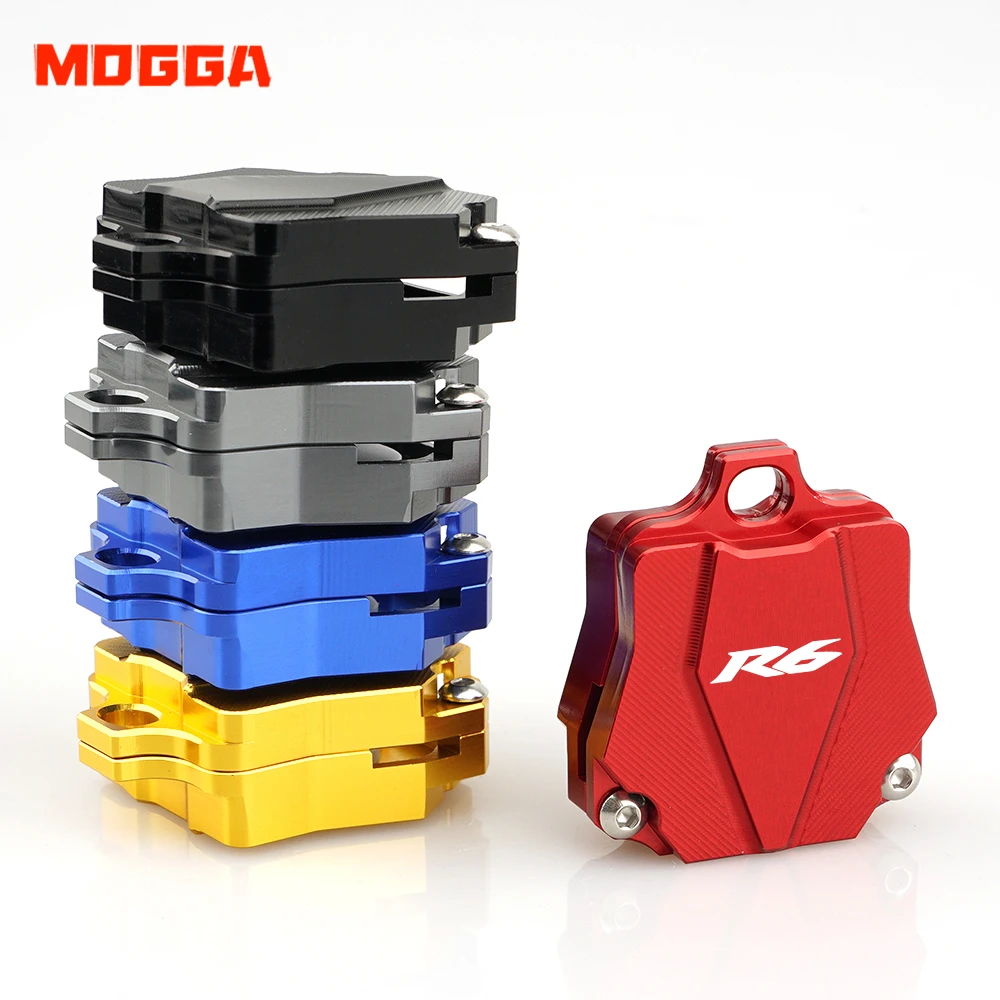 

Logo R6 Latest Key Case Shell Protective Cover Cap For Yamaha YZFR6 YZF R6 (Key Without Chip) modified Motorbike Accessories