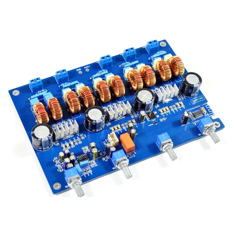 

Tpa3116 Bluetooth 4.2 Audio Board 4.1 Channel Digital Class D Amplifier 4x50W+100W Audio 24V Car Subwoofer