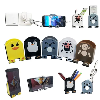

1Pcs Multifunction Cartoon Monkey Koala Animal Wall Storage Box Remote Control Storage Case Toys Mobile Phone Holder Tool Toys