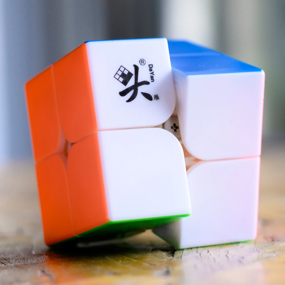 2x2 м магический куб головоломка Даян Магнитный куб TengYun 2X2X2 м без наклеек магнит Профессиональный скоростной WCA Чемпион соревнования куб