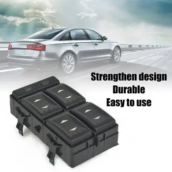 

Glass Lift Switch Plastic Glass Lift Switch Window Glass Lift Window Glass Lift For Ford For Mondeo Black 1 Pcs