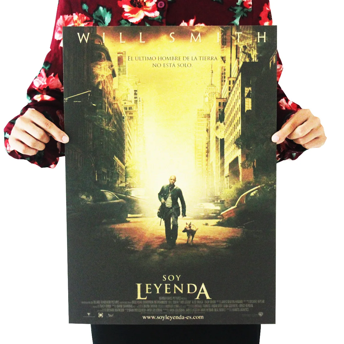 

[A276] I Am Legend Retro Kraftpaper Poster Indoor Bar Cafe Decorative Painting