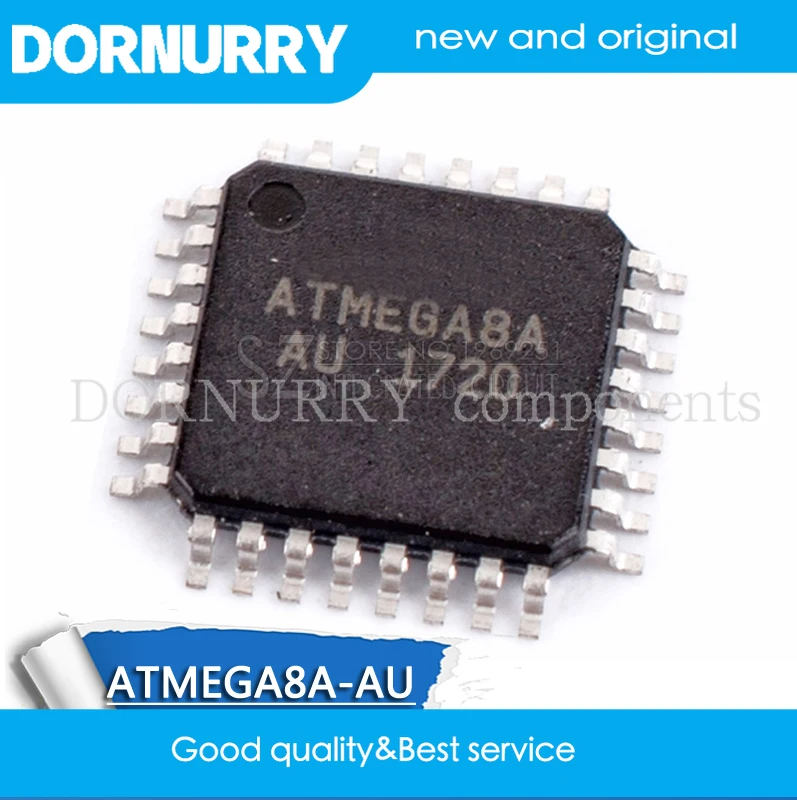 

1PCS ATMEGA8A-AU QFP ATMEGA8A TQFP MEGA8A-AU 8A-AU original IC DORNURRY