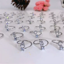 Новые Кольца с буквами начальный Алфавит A до Z серебряный цвет с кубическим цирконием класса ААА индивидуальность регулируемое модное кольцо на палец ювелирные изделия