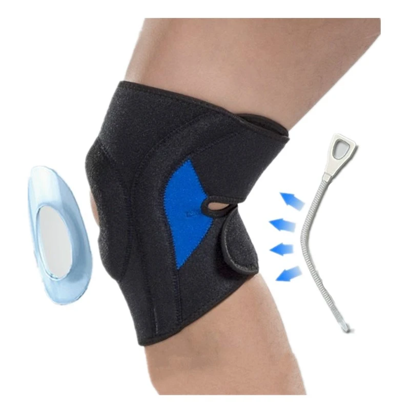 

1PC Sports Knee Brace Support Ligament Kneepad Protection Patella Joint Arthritis Knee Pad Sleeve for Basketball Volleyball Wrap