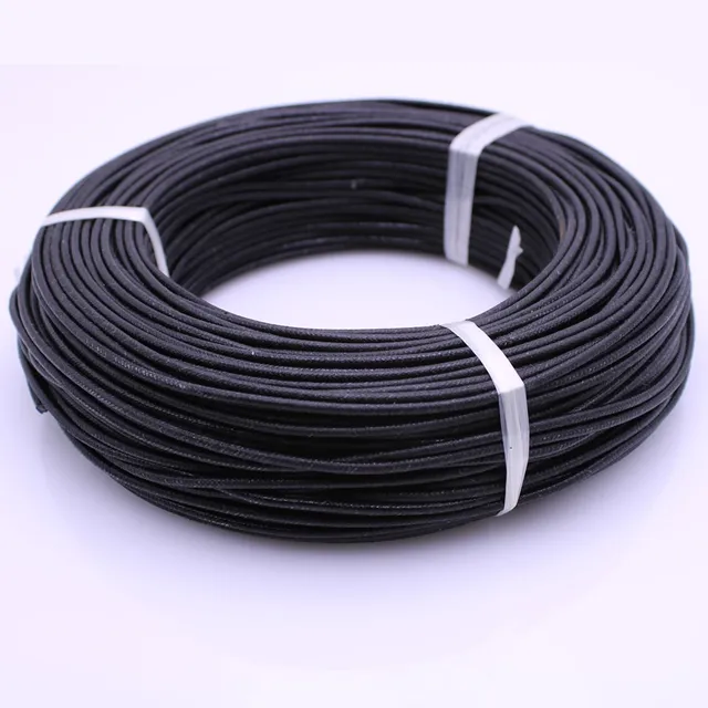 High Temperature 0.3mm-25mm Fibreglass Wire Equipment Heat Proof Cable Parts