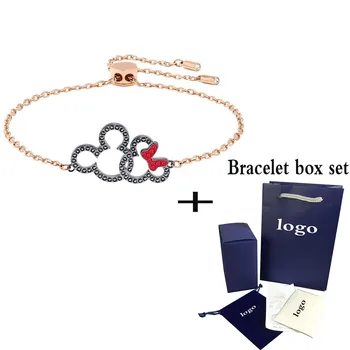 

High Quality Fashion My Mouse Rose Gold Simple Ladies Jewelry Bracelet High-end Fashion Valentine's Day Best Romantic Gift