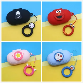 

Cartoons Cute Earphone Case For Samsung Galaxy Buds/Buds+ Plus Wireless Bluetooth soft Cover Headset Accessories