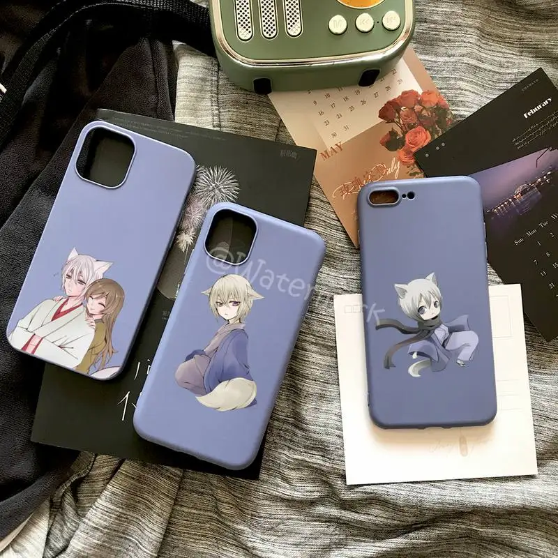 Чехол для телефона Kamisama Hajimemashita Tomoe IPhone 8 7 6s 6 Plus X Xr Xs 12 11 Pro Max темно-синий чехол