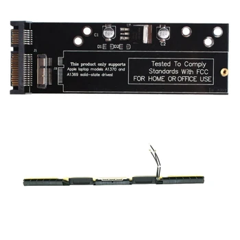

1 Pcs SSD To SATA Adapter Card for Apple Air & 1 Pcs WiFi ISight Wireless Antenna Aerial Cable 817-01634
