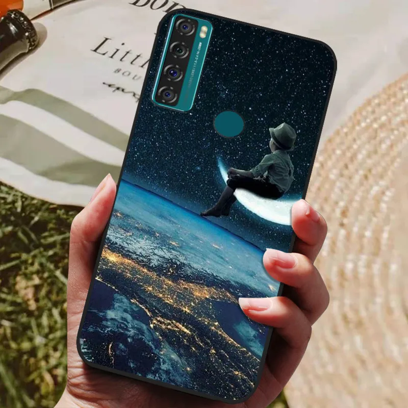 For TCL 20 SE Case Soft Silicone Phone Back Cover For TCL 20 SE TCL20SE TCL20 20SE Cases Coque for TCL 20SE  Fundas bumper Shell designer phone pouch Cases & Covers