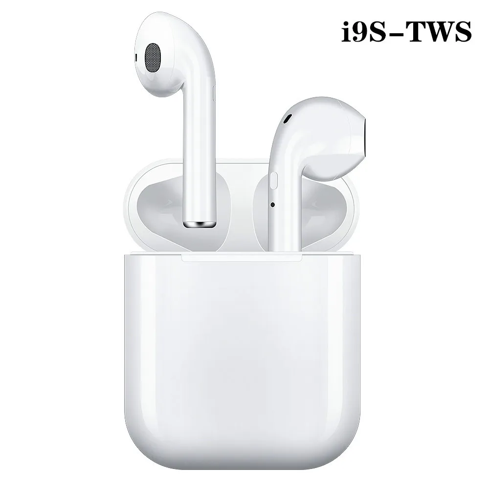I9s Tws Наушники Беспроводные Bluetooth 5,0 наушники мини наушники с микрофоном зарядная коробка спортивная Гарнитура для huawei Xiaomi смартфон