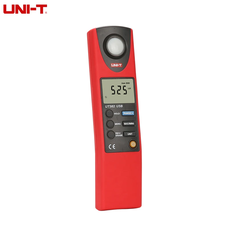 UNI-T UT381 ut382 точный измеритель освещенности с USB функцией передачи данных промышленное освещение измерительный прибор