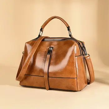 

Leather Luxury Women Bags Designer Crossbags Ladies Shoulder Hand Bags For Women 2019 Large Casual Tote Sac Bolsa Femini