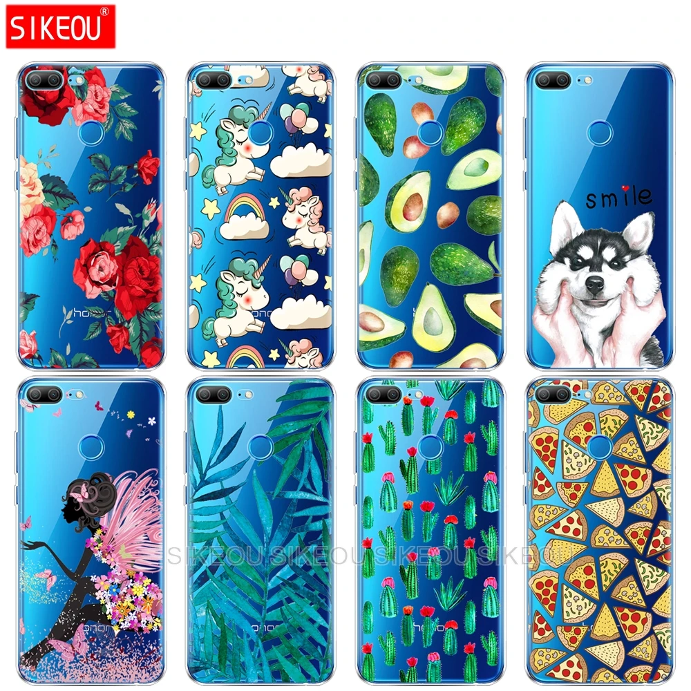 TPU Soft Cases For Huawei Honor 9 Lite case Silicon Phone Cover Honor9 full 360 Coque etui cute fashion | Мобильные телефоны и