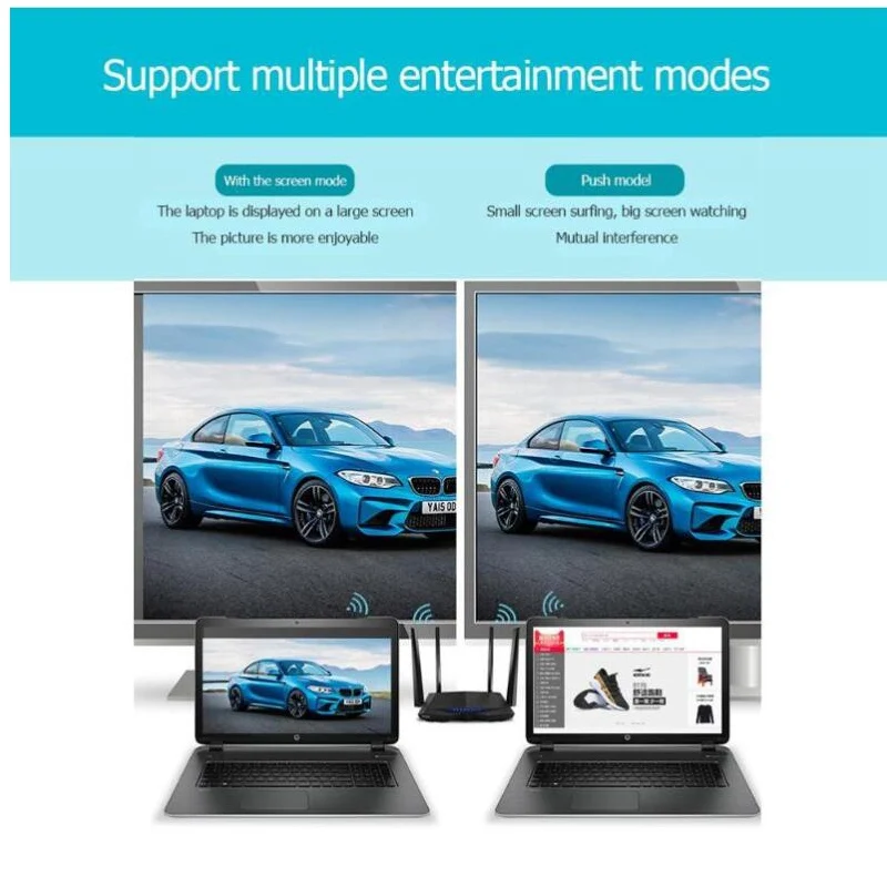 EZCast RJ45 Ethernet провод MagicEther беспроводной HDMI WiFi дисплей ключ Airplay DLNA экран зеркальное отображение адаптер для Android iOS ПК