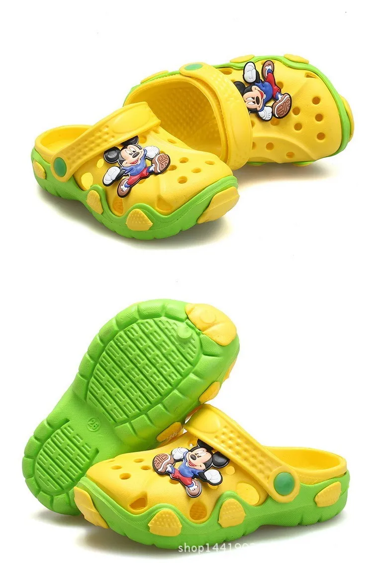 2021 New Fashion Children Garden Shoes Boys and Girls Cartoon Sandal Summer Slippers High Quality Kids Garden Baby Sandals extra wide fit children's shoes