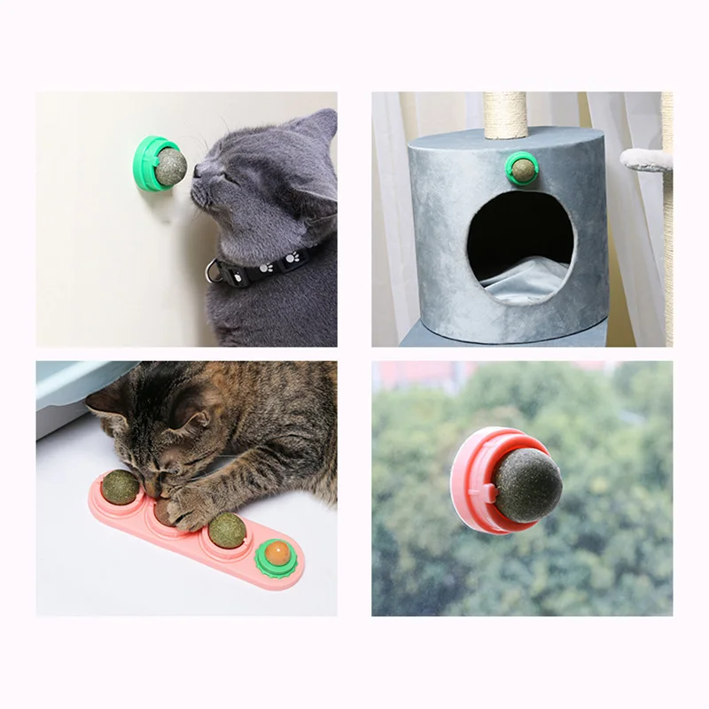 CataireBalle™  Balle murale herbe à Chat – lechatpercher