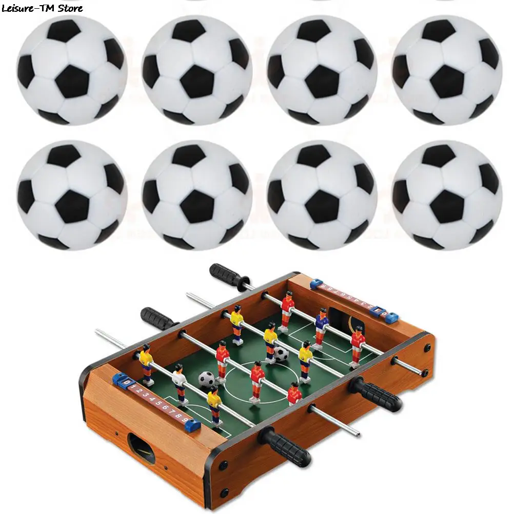 10PCS/Set dia 32mm Plastic Foosball Table Football Soccer Ball Fussball Sport Gifts Round Indoor Game High Quality |