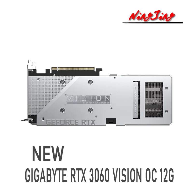 GIGABYTE GeForce RTX 3060 VISION OC 12G 15000MHz 192bit GDDR6 ATX RTX3060 12GB Support AMD Intel Desktop CPU LHR  NEW graphics card for desktop