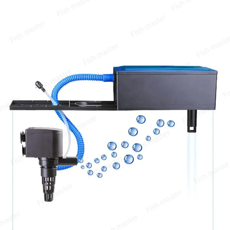 aquarium top filter with pump