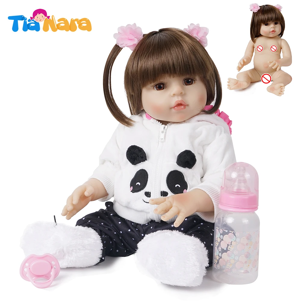 45 см Кукла Reborn Bebe живая игрушка для девочки водонепроницаемый полностью