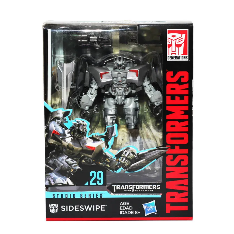 Figura de Ação Brinquedos para Meninos Original Hasbro Transformadores Brinquedos Série Estúdio Sideswipe Carro Robô Clássico Crianças Ss29 3 High Quality Brinquedos e hobbies