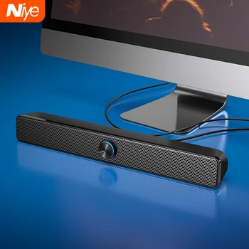 

USB Wired Bluetooth Computer Speaker Powerful Bar Stereo Subwoofer Bass Speakers Surround Soundbar for PC Laptop TV Aux 3.5mm