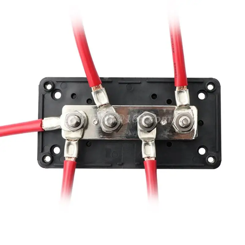 Bus Bar Box Board 300A High Current Busbar Automobiles Maximum Connection Amplifier Power Case Parts Accessories power distribution block