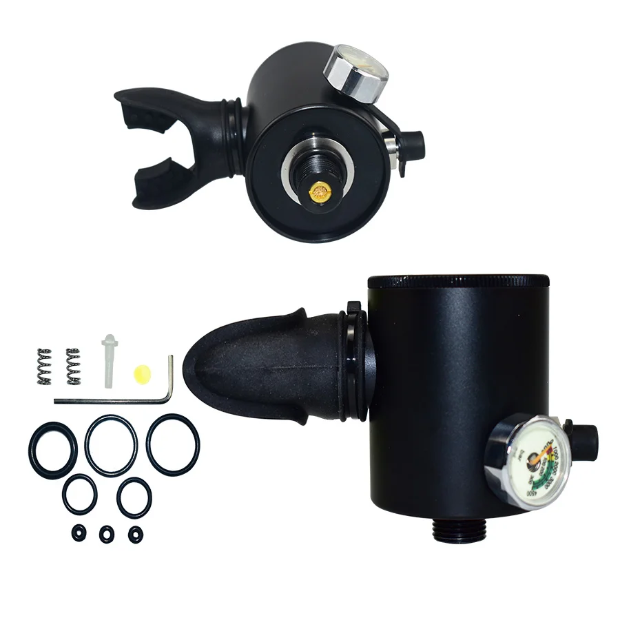 DIDEEP mini diving oxygen tank 500ML capacity underwater oxygen tank snorkeling dedicated oxygen tank