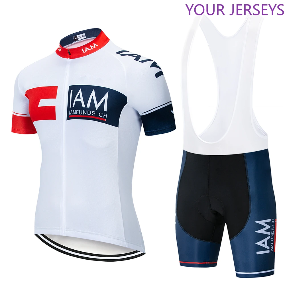 

IAM Cycling Set 2020 Cycling Jersey Summer Team Short Sleeves Bike Clothing Ropa Ciclismo Cycling Clothing Sports Suit TEAM Set