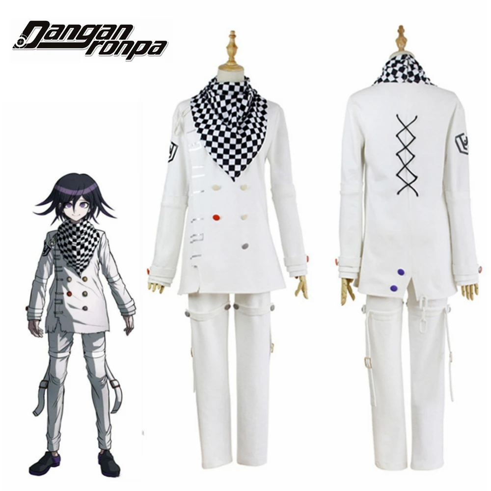 

Anime Danganronpa V3 Ouma kokichi Cosplay Costume Japanese Game School Uniform Suit Outfit Halloween Costumes
