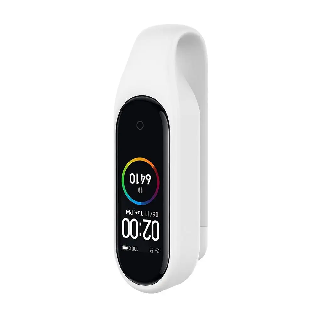 Силиконовый держатель с зажимом для Xiaomi mi Band 4, чехол, защита от потери, спортивный крючок для mi Band 4 mi Band 3, умный Браслет