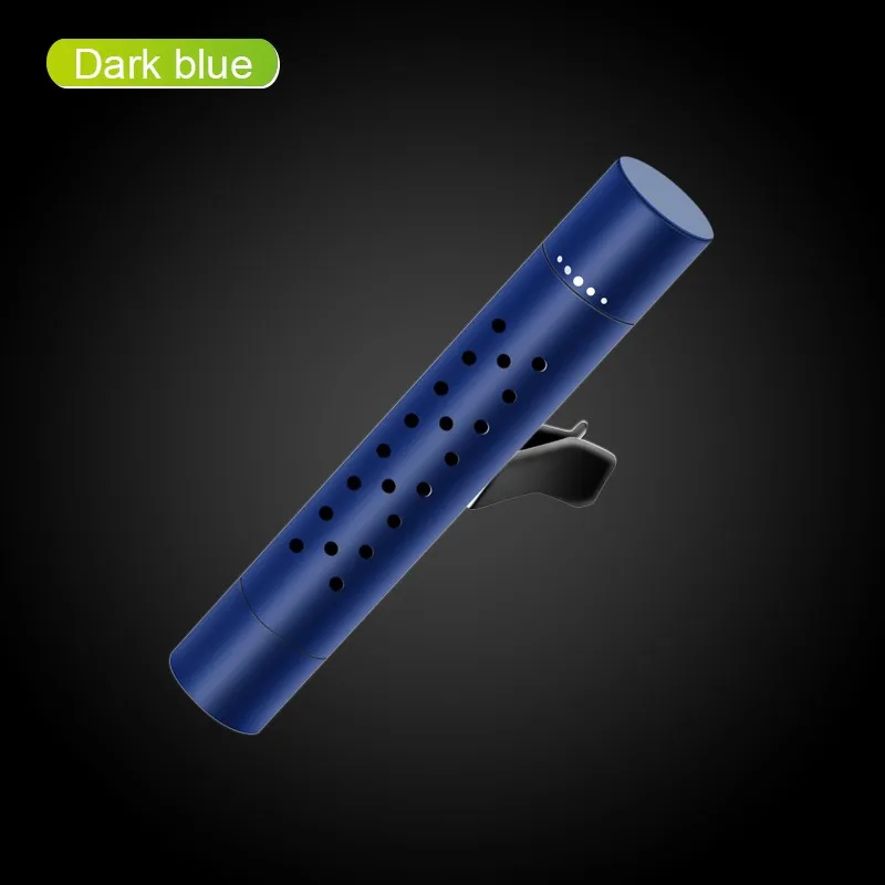 Blue with 1 fragran Автомобильный освежитель воздуха запах в автомобиле для укладки волос, устанавливаемое на вентиляционное отверстие в салоне автомобиля для парфюма, парфюмерных изделий ароматизатор для авто интерьер автомобиля аксессуары освежитель воздуха для девочек - Название цвета: Blue with 1 fragran