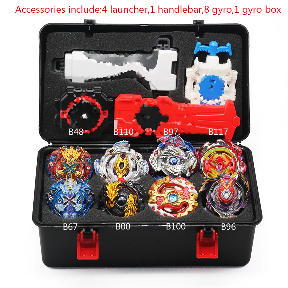 Beyblade Burst игрушка B150 B149 B148 металлический Funsion Bayblade набор коробка для хранения с ручкой пусковая пластиковая коробка игрушки для детей