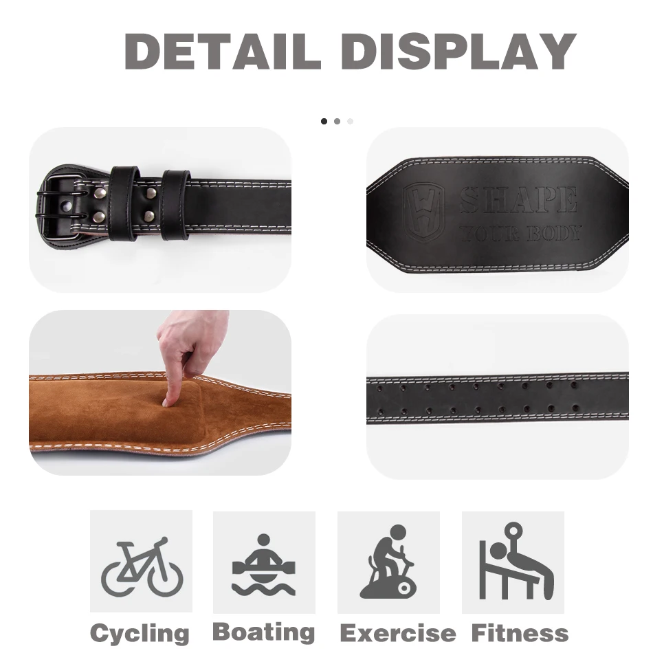 Weightlifting Belt Shaped